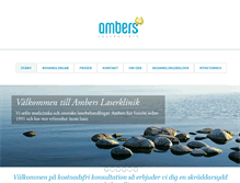 Tablet Screenshot of ambers.se